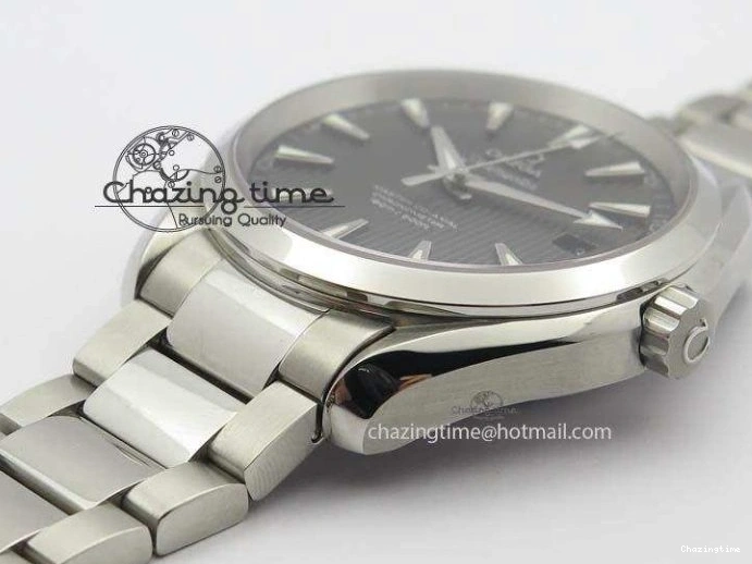 0101 Versatile Aqua Terra ‘PyeongChang 2018’ JHF Best Edition Black Dial On SS Bracelet A 8204